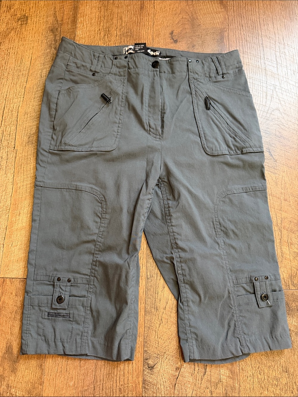jamie sadock Gray Women's Cargo Shorts